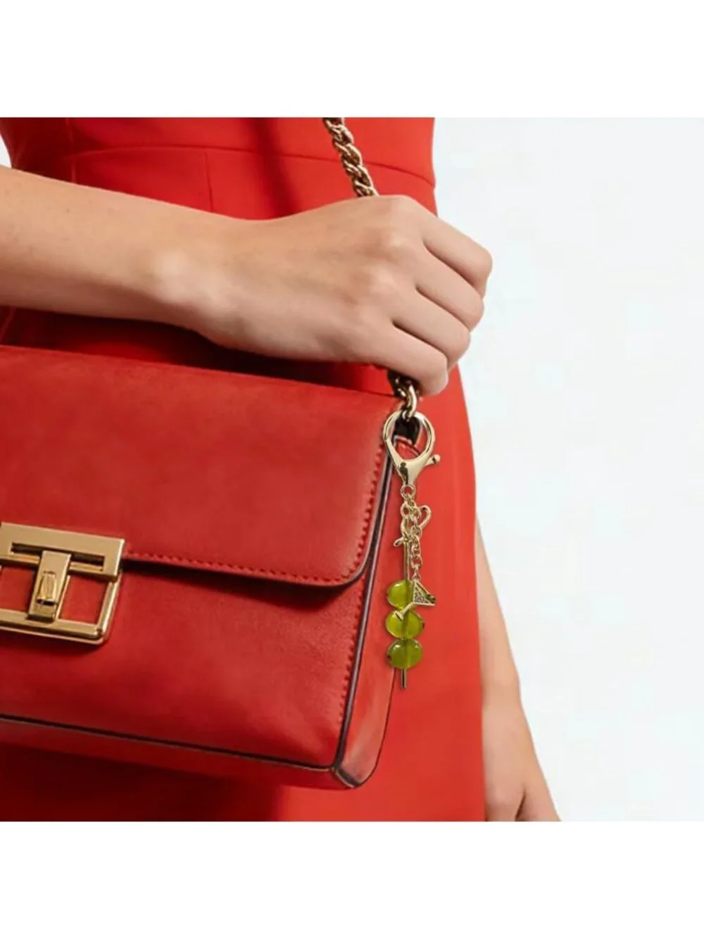 Chic Keychains for Women | Golf, Olive, Bald Eagle & Espresso Martini Purse - Picture 2 of 7